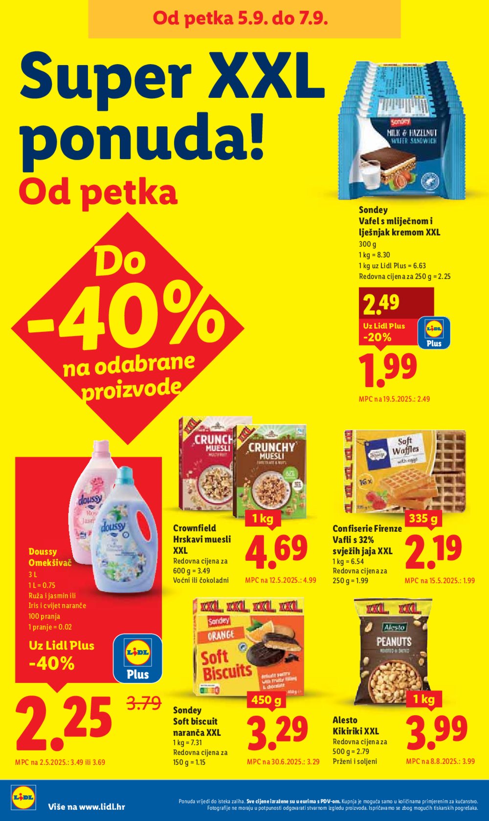 Lidl katalog Super ponuda od ponedjeljka 01.09. - 07.09.2025.