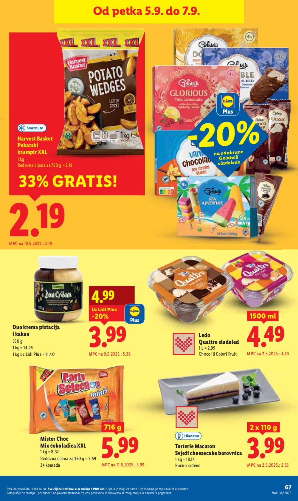 Lidl katalog Super ponuda od ponedjeljka 01.09. - 07.09.2025.