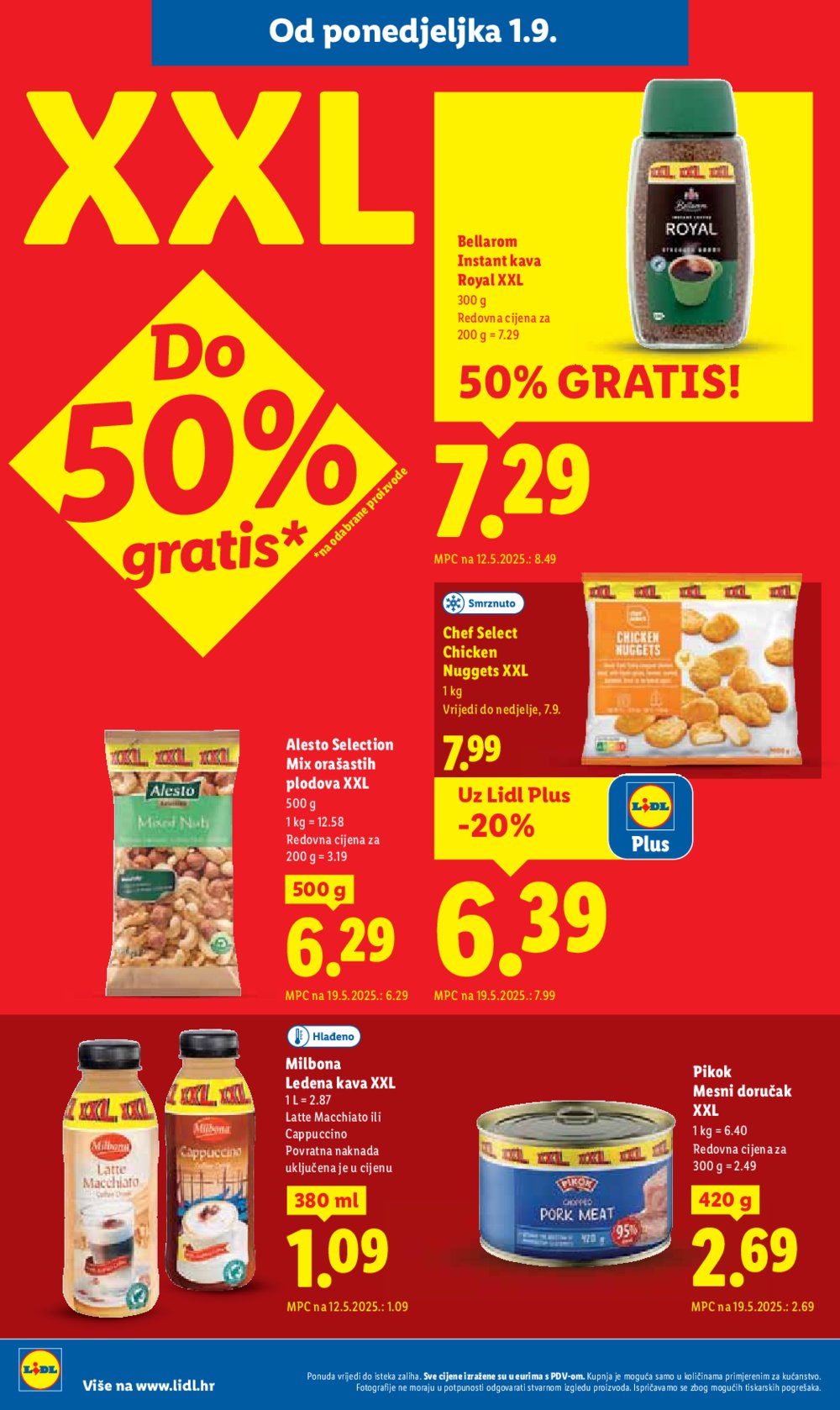 Lidl katalog Super ponuda od ponedjeljka 01.09. - 07.09.2025.