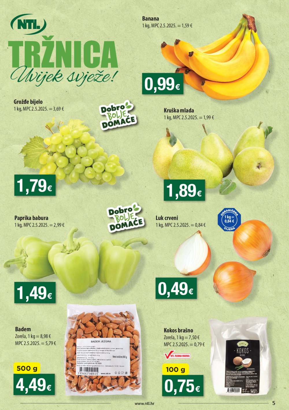 NTL katalog Akcija 27.08. - 02.09.2025. Sjever