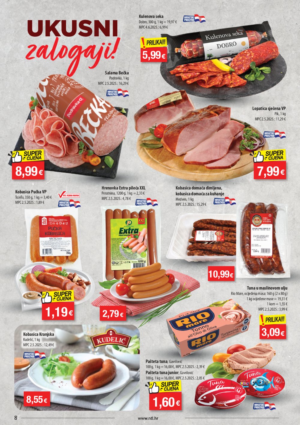 NTL katalog Akcija 27.08. - 02.09.2025. Sjever