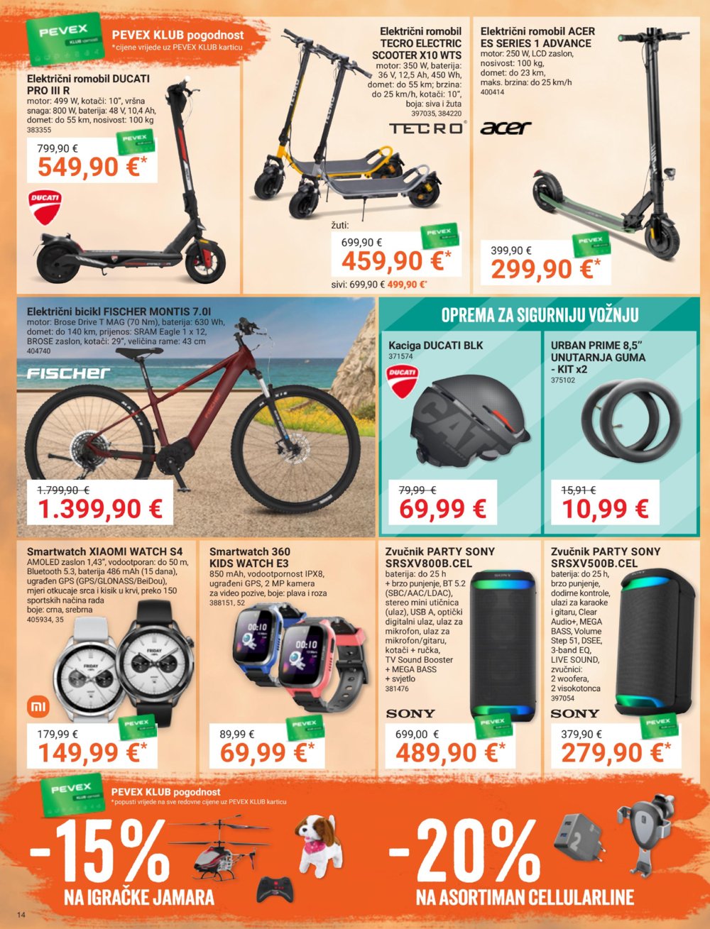 Pevex katalog Tako lako 28.08. - 22.09.2025. 