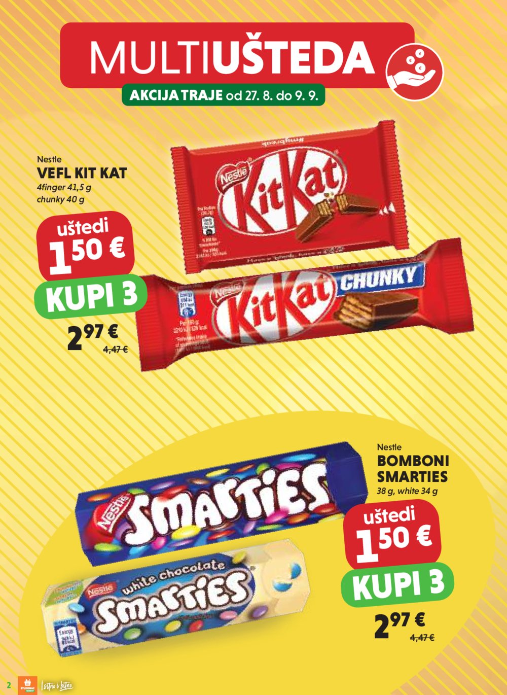 Studenac katalog Multiušteda 27.08. - 09.09.2025.