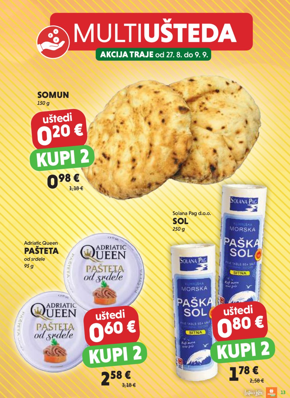 Studenac katalog Multiušteda 27.08. - 09.09.2025.