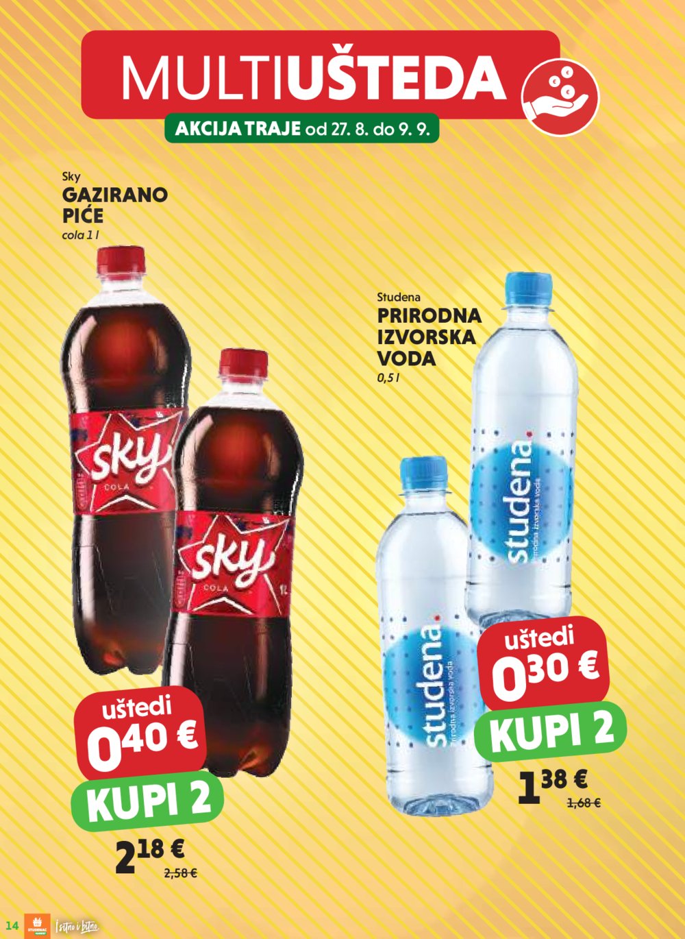 Studenac katalog Multiušteda 27.08. - 09.09.2025.
