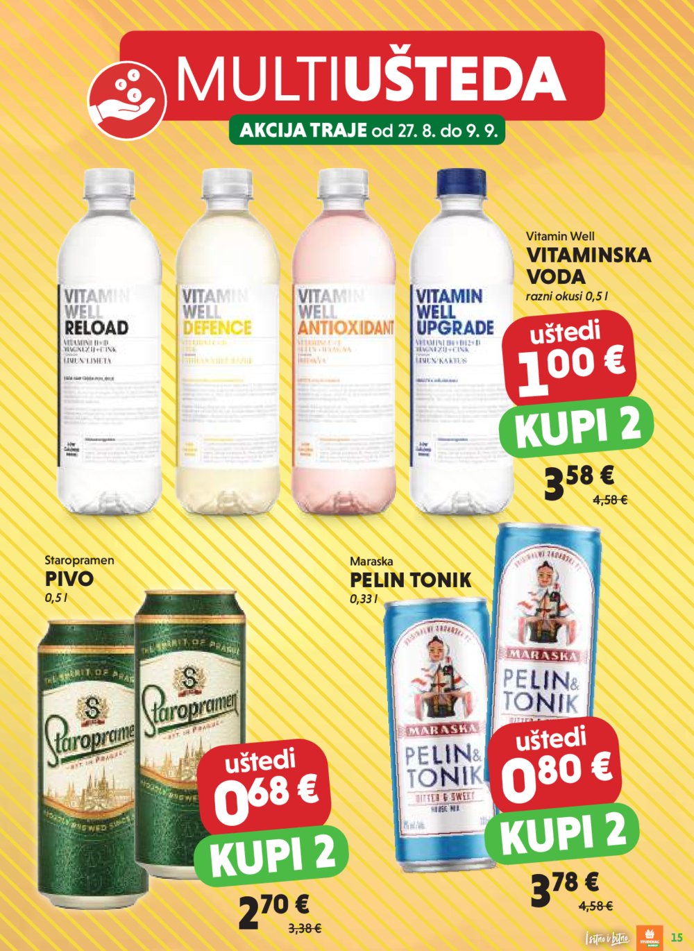 Studenac katalog Multiušteda 27.08. - 09.09.2025.