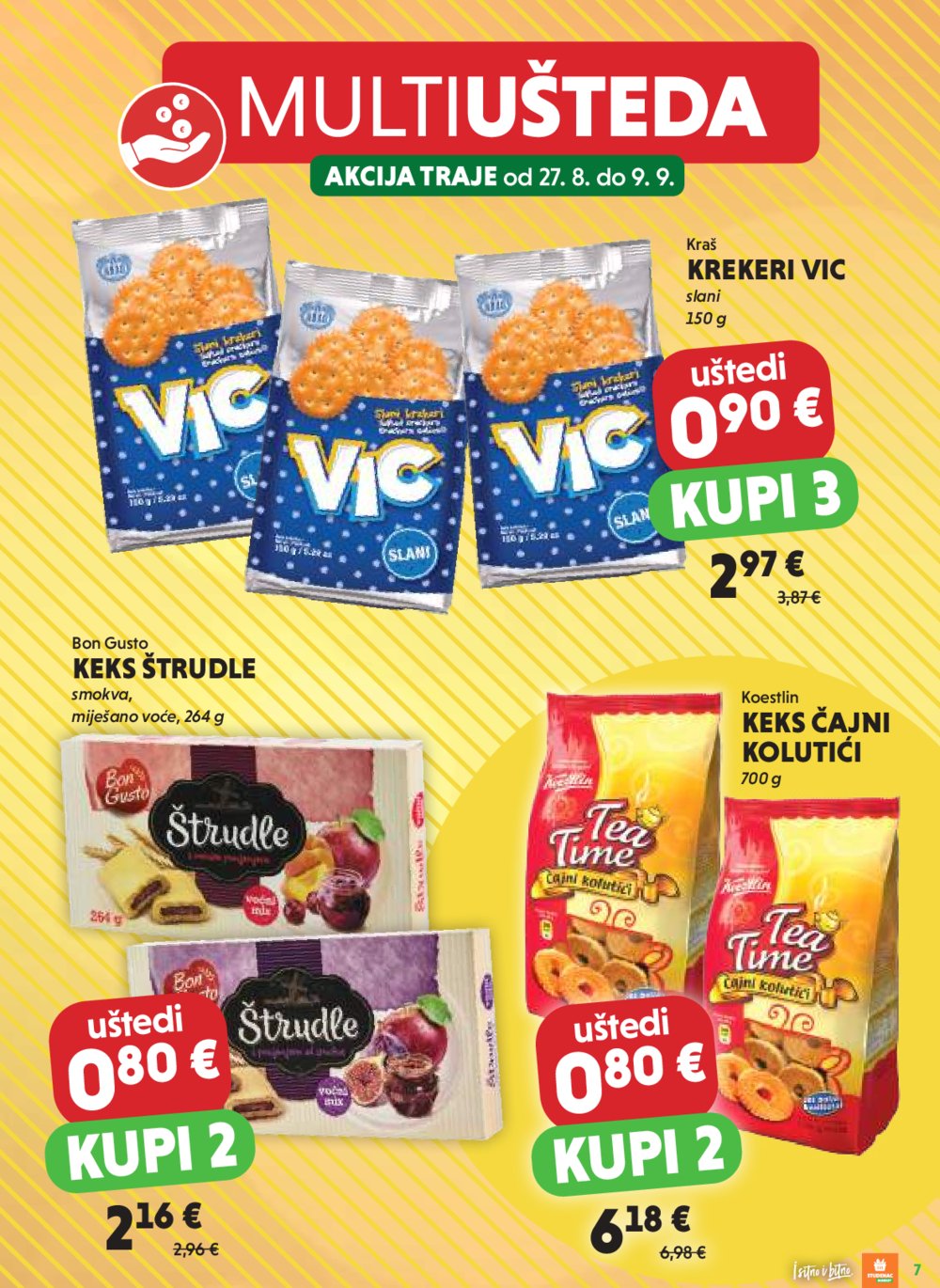 Studenac katalog Multiušteda 27.08. - 09.09.2025.