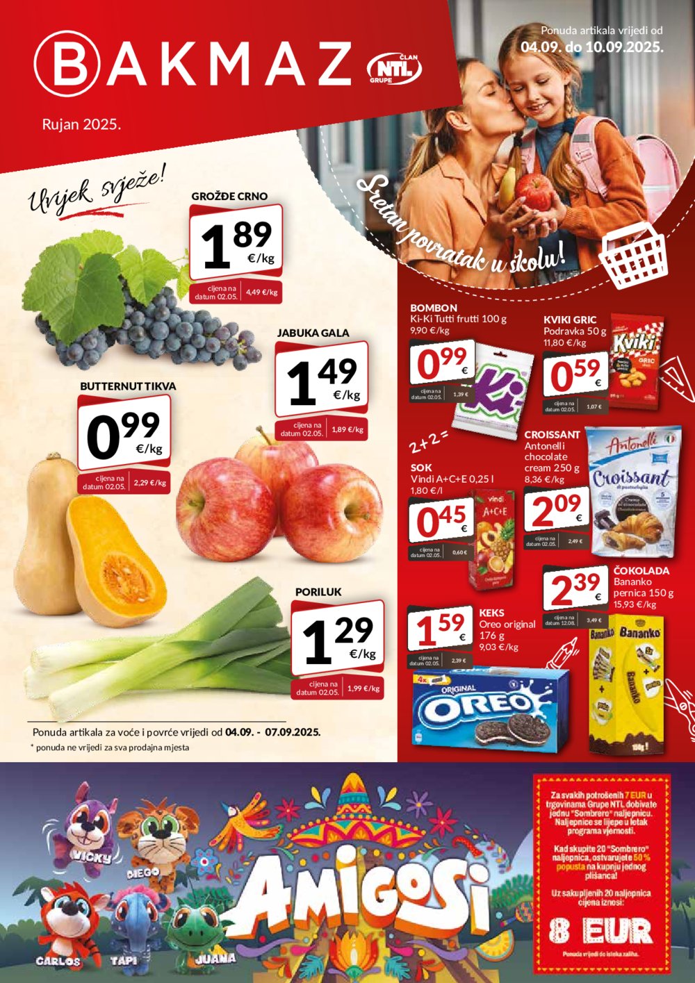 Bakmaz katalog Akcija 04.09.-10.09.2025.