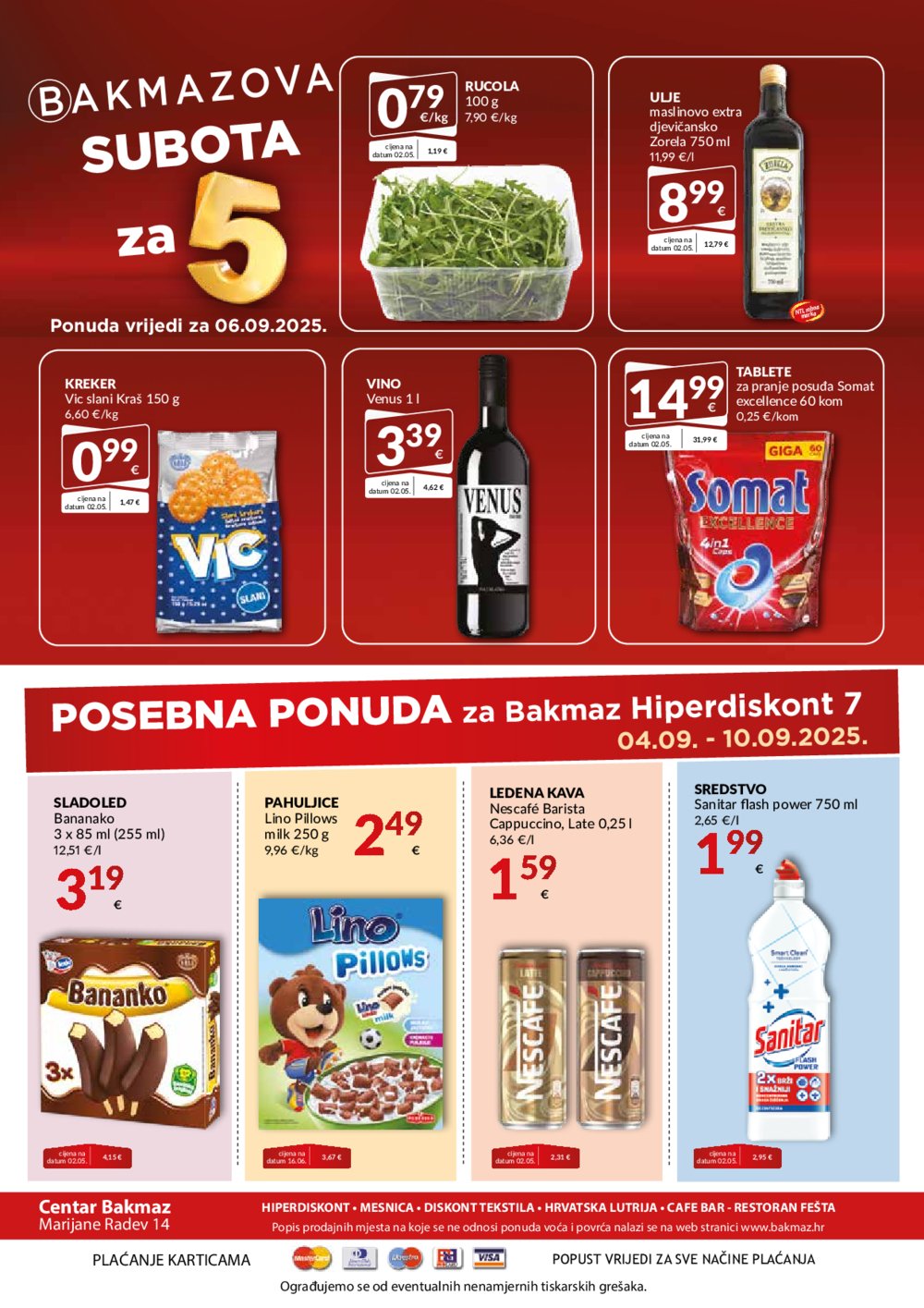 Bakmaz katalog Akcija 04.09.-10.09.2025.