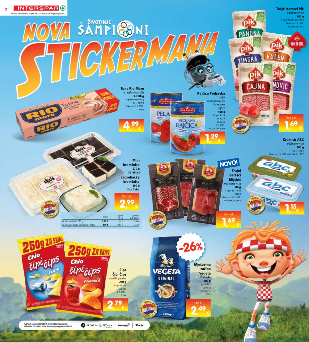 Interspar katalog Akcija 03.09. - 09.09.2025.
