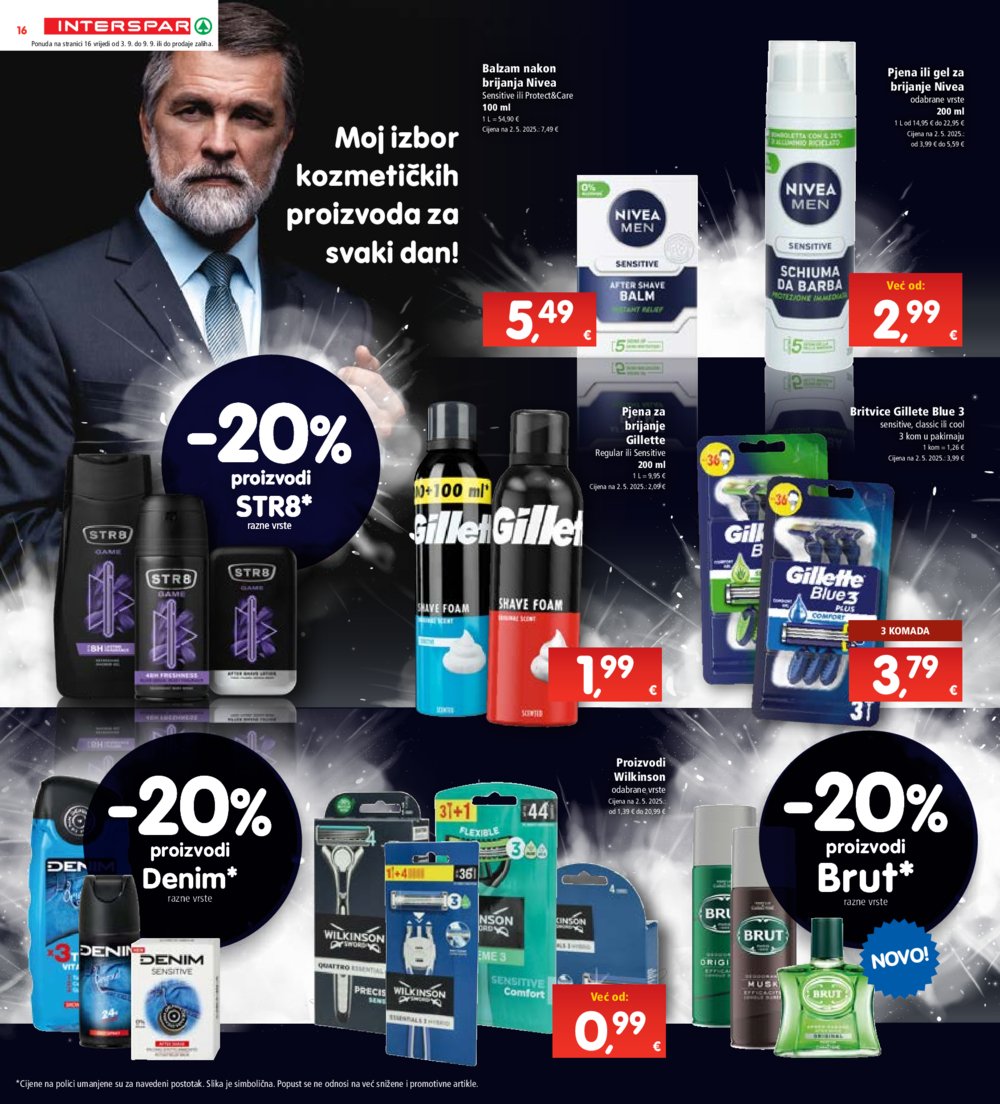 Interspar katalog Akcija 03.09. - 09.09.2025.