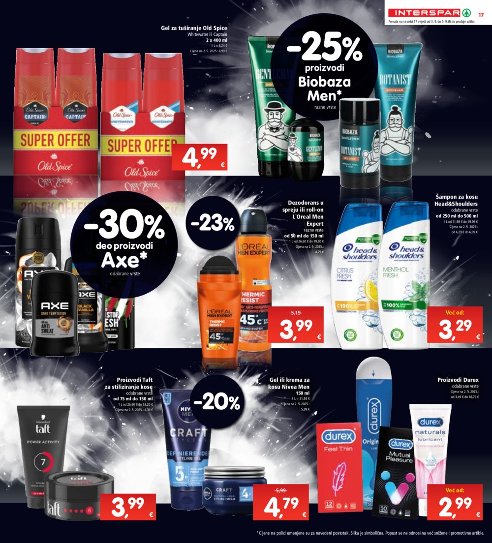 Interspar katalog Akcija 03.09. - 09.09.2025.