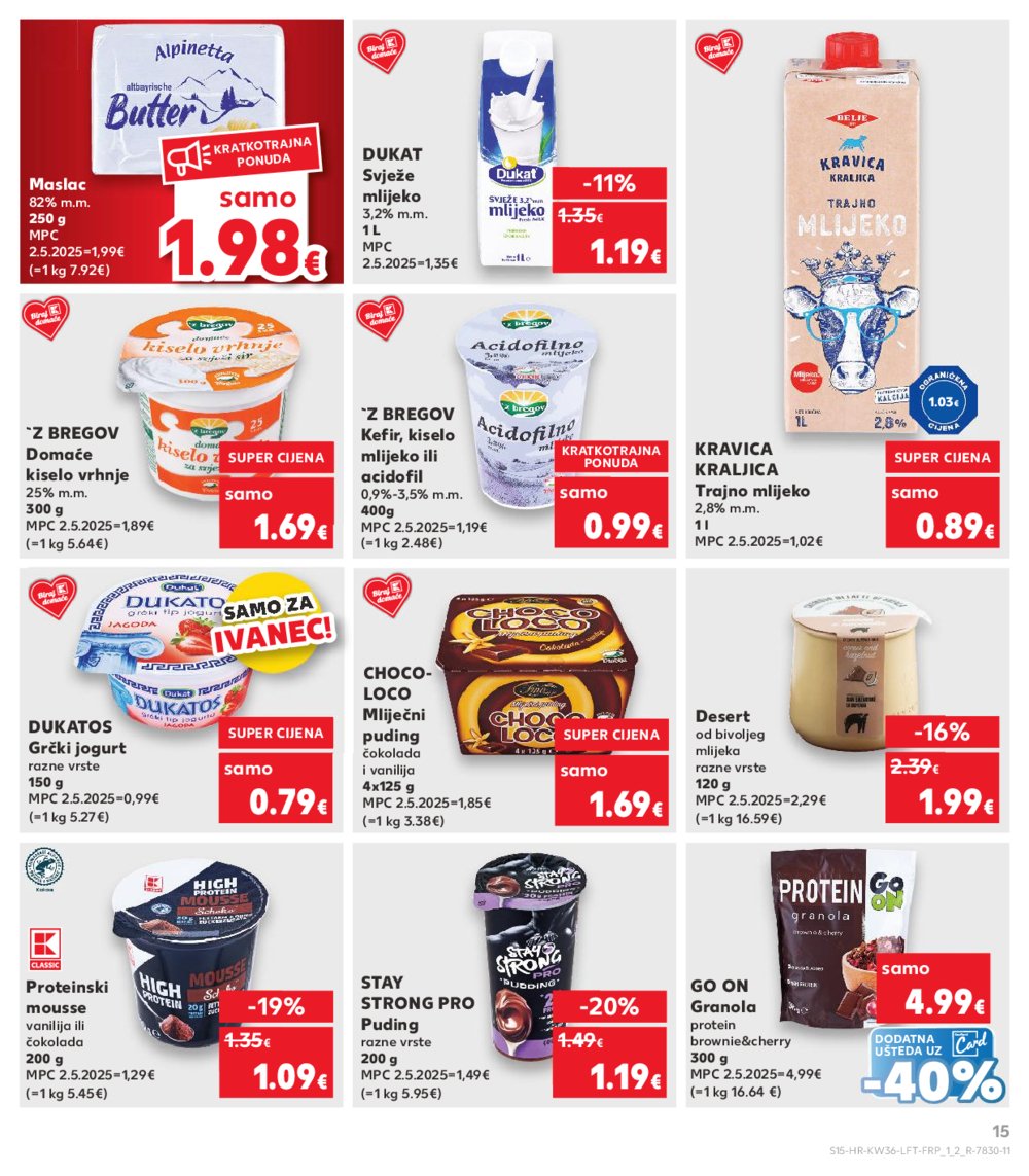 Kaufland katalog Akcija 03.09.-09.09.2025. Ivanec
