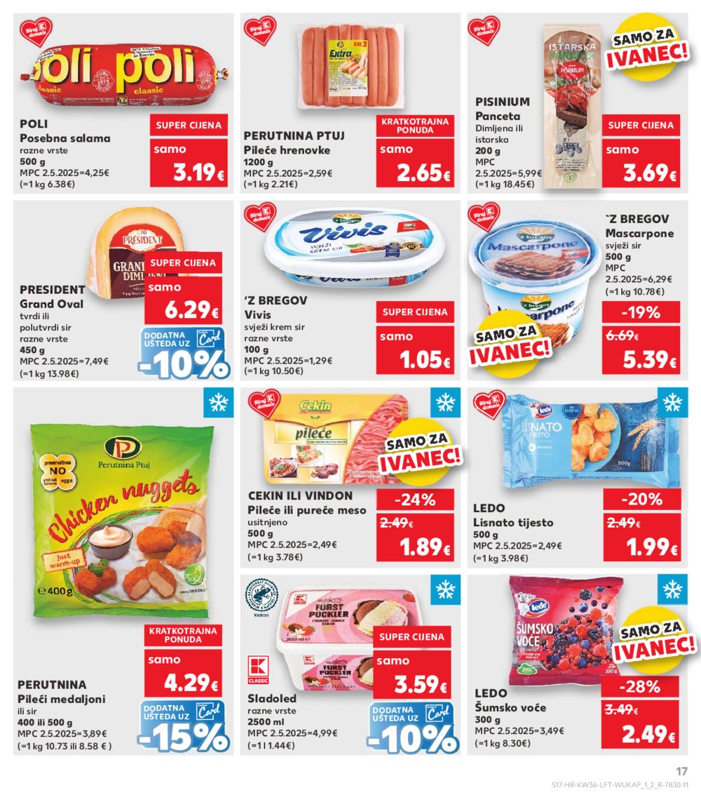 Kaufland katalog Akcija 03.09.-09.09.2025. Ivanec