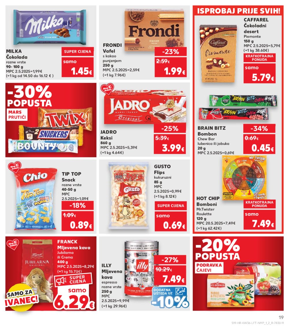 Kaufland katalog Akcija 03.09.-09.09.2025. Ivanec