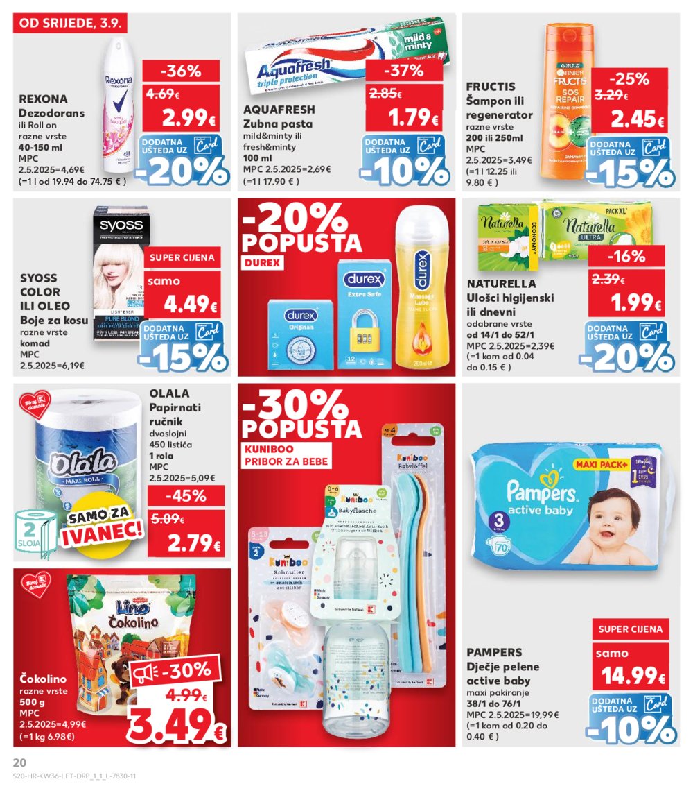Kaufland katalog Akcija 03.09.-09.09.2025. Ivanec
