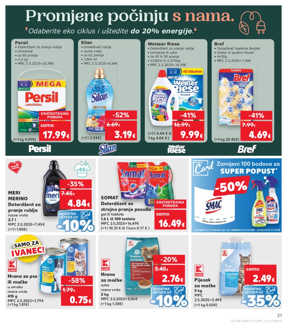 Kaufland katalog Akcija 03.09.-09.09.2025. Ivanec