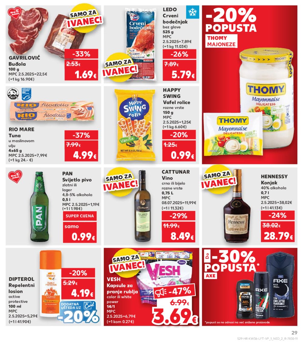 Kaufland katalog Akcija 03.09.-09.09.2025. Ivanec