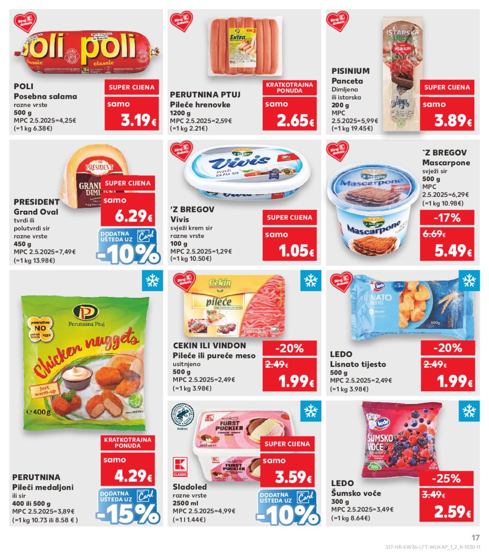 Kaufland katalog Akcija 03.09.-09.09.2025. VG, Po, Ro, Vo, Vu, DS, Ma