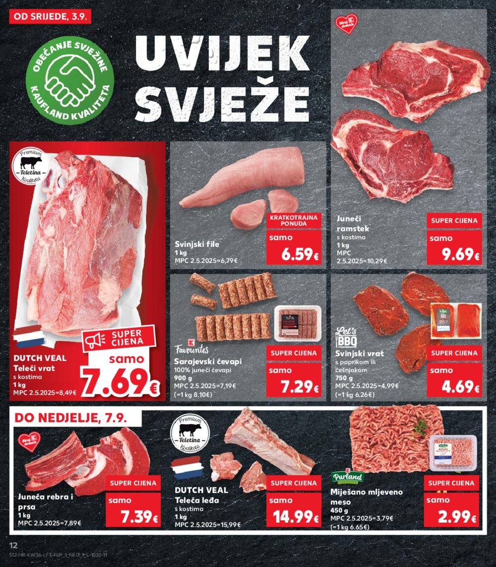 Kaufland katalog Akcija 03.09.-09.09.2025. Odabrane poslovnice 