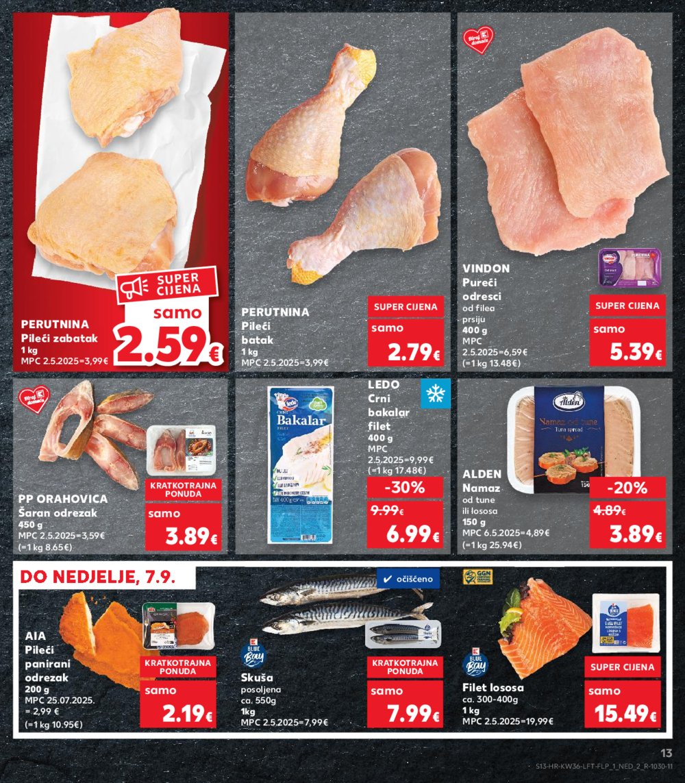 Kaufland katalog Akcija 03.09.-09.09.2025. Odabrane poslovnice 
