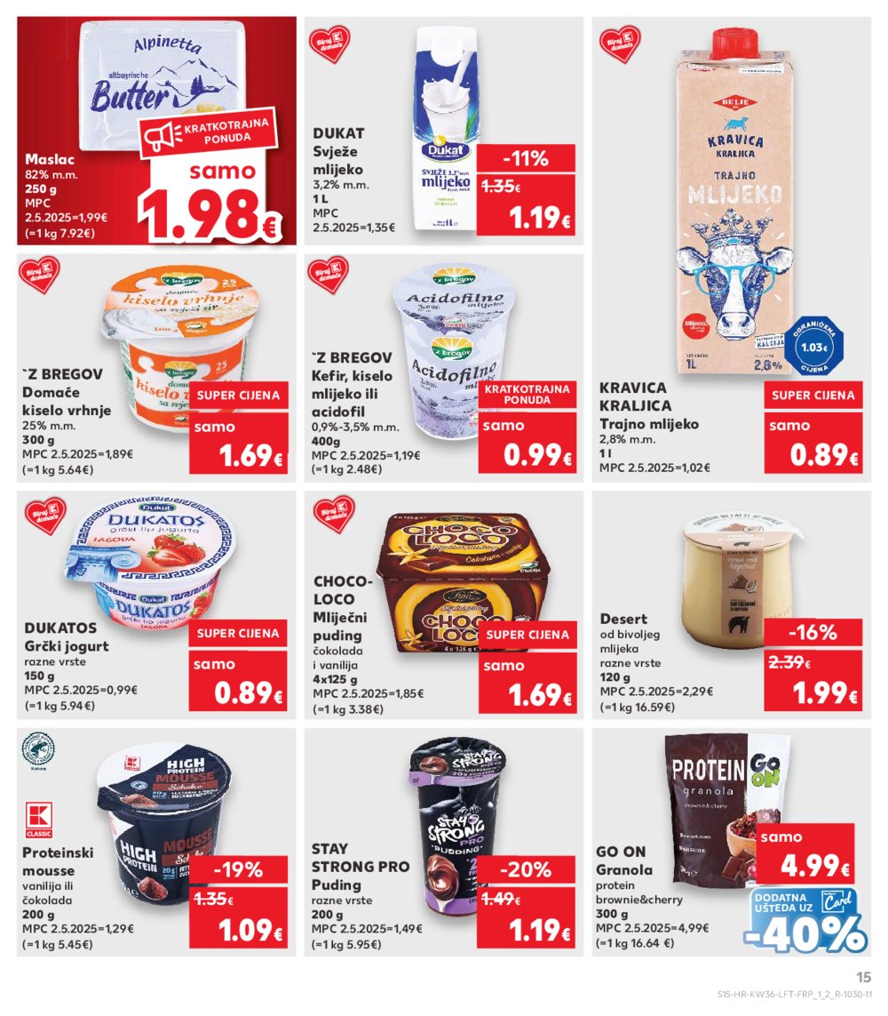 Kaufland katalog Akcija 03.09.-09.09.2025. Odabrane poslovnice 