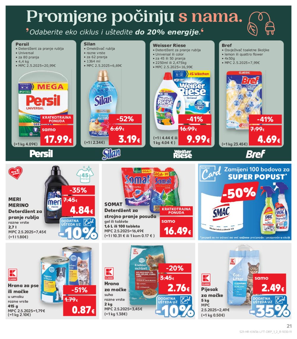 Kaufland katalog Akcija 03.09.-09.09.2025. Odabrane poslovnice 