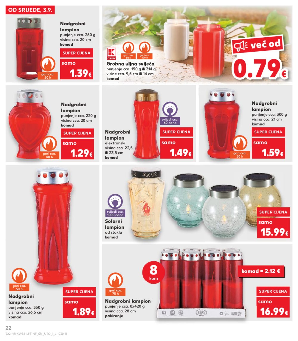 Kaufland katalog Akcija 03.09.-09.09.2025. Odabrane poslovnice 