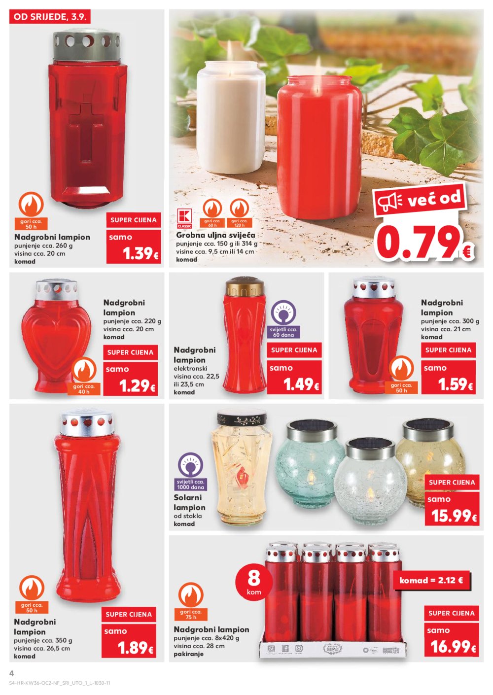 Kaufland katalog Neprehrambenih proizvoda 03.09.-09.09.2025. VG, Po, Ro, Vo, Vu, DS, Ma, Iv