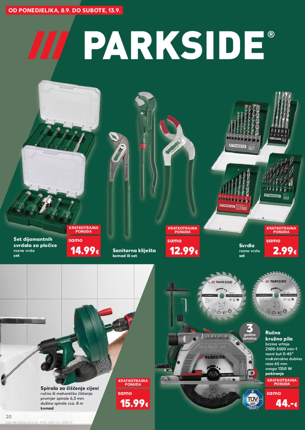 Kaufland katalog Neprehrambenih proizvoda 03.09.-09.09.2025. VG, Po, Ro, Vo, Vu, DS, Ma, Iv
