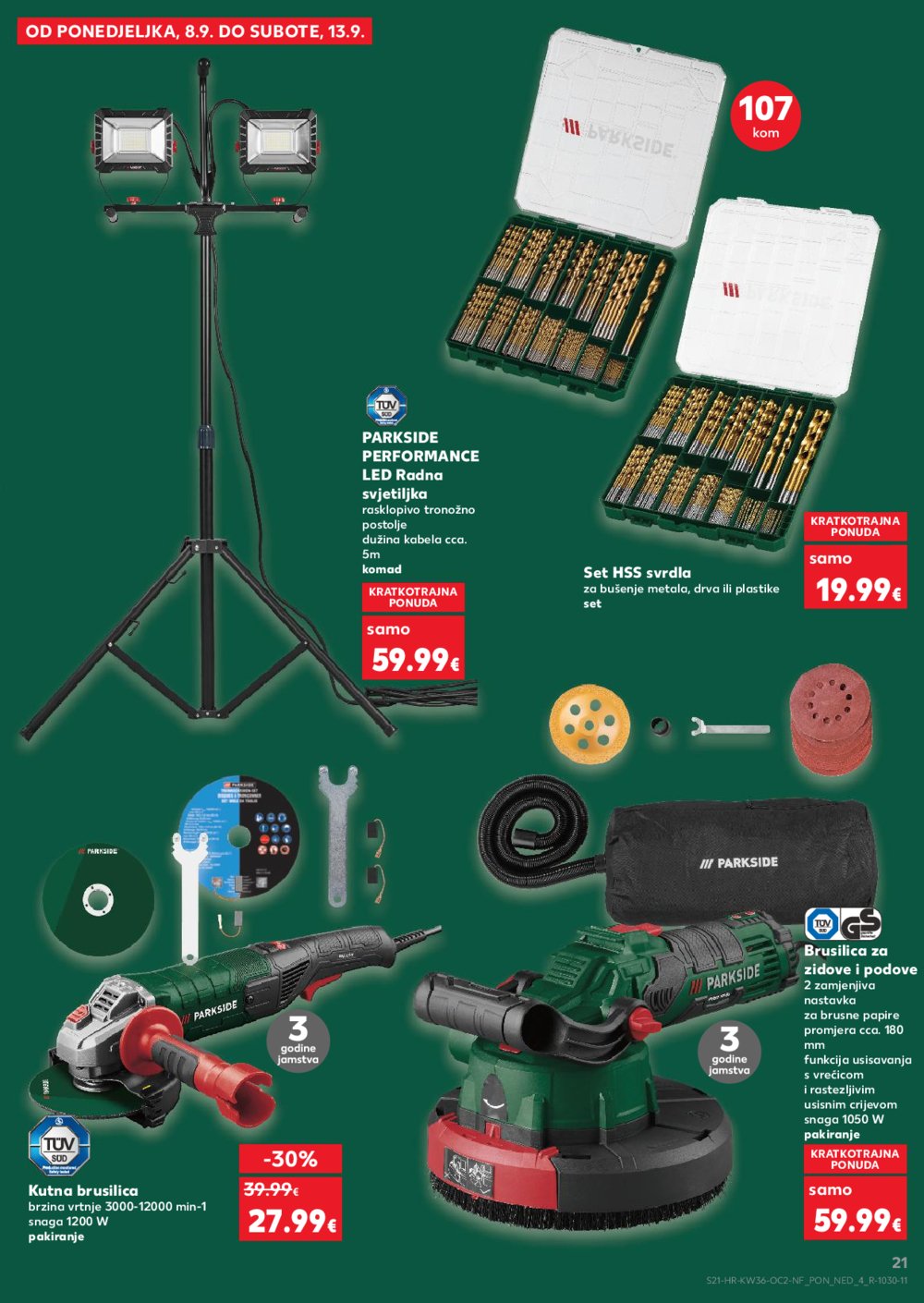 Kaufland katalog Neprehrambenih proizvoda 03.09.-09.09.2025. VG, Po, Ro, Vo, Vu, DS, Ma, Iv