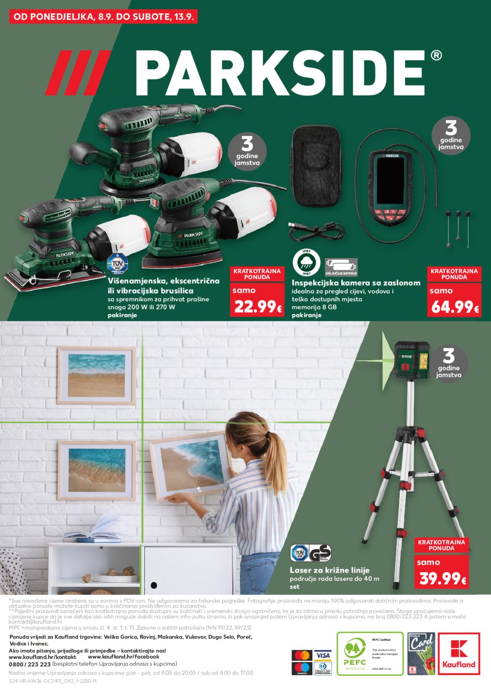 Kaufland katalog Neprehrambenih proizvoda 03.09.-09.09.2025. VG, Po, Ro, Vo, Vu, DS, Ma, Iv