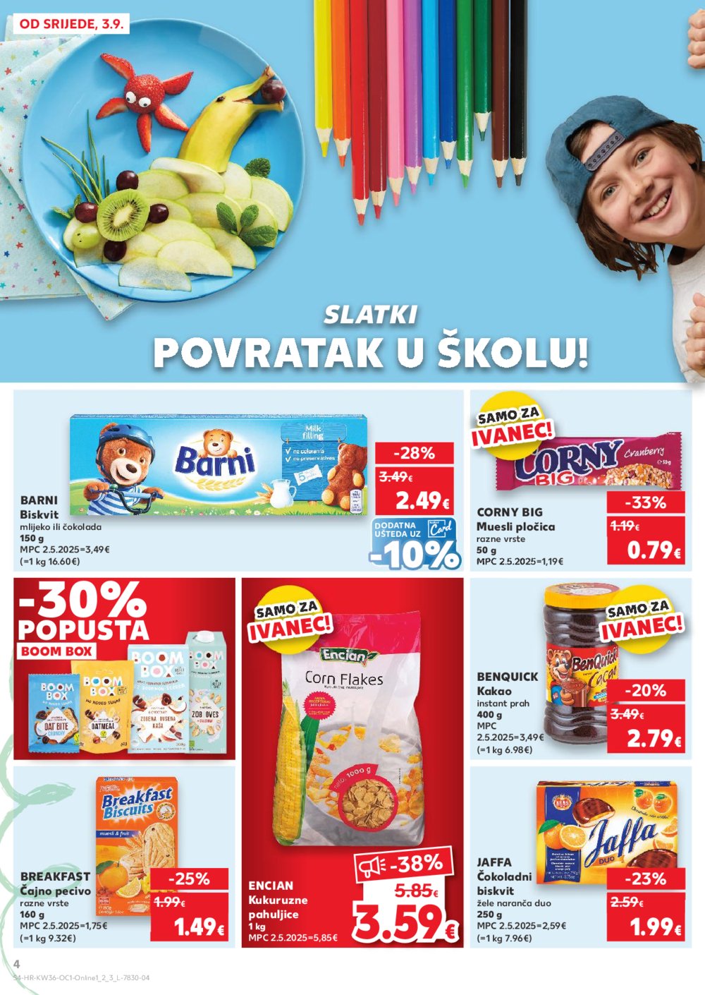 Kaufland katalog Robne Marke 03.09.-09.09.2025. Ivanec