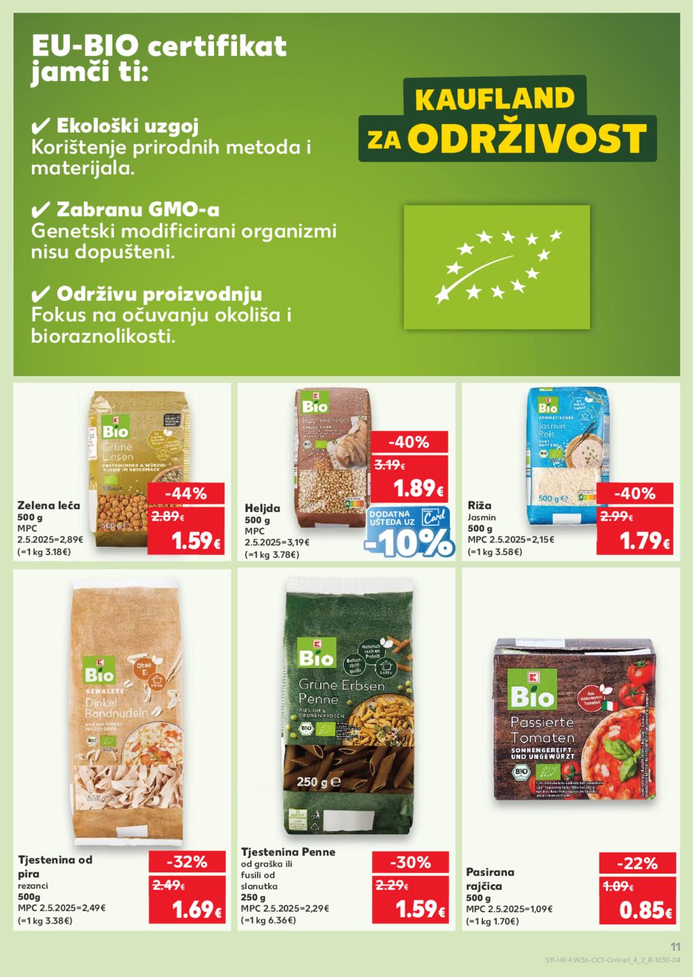 Kaufland katalog Robne Marke 03.09.-09.09.2025. Odabrane poslovnice