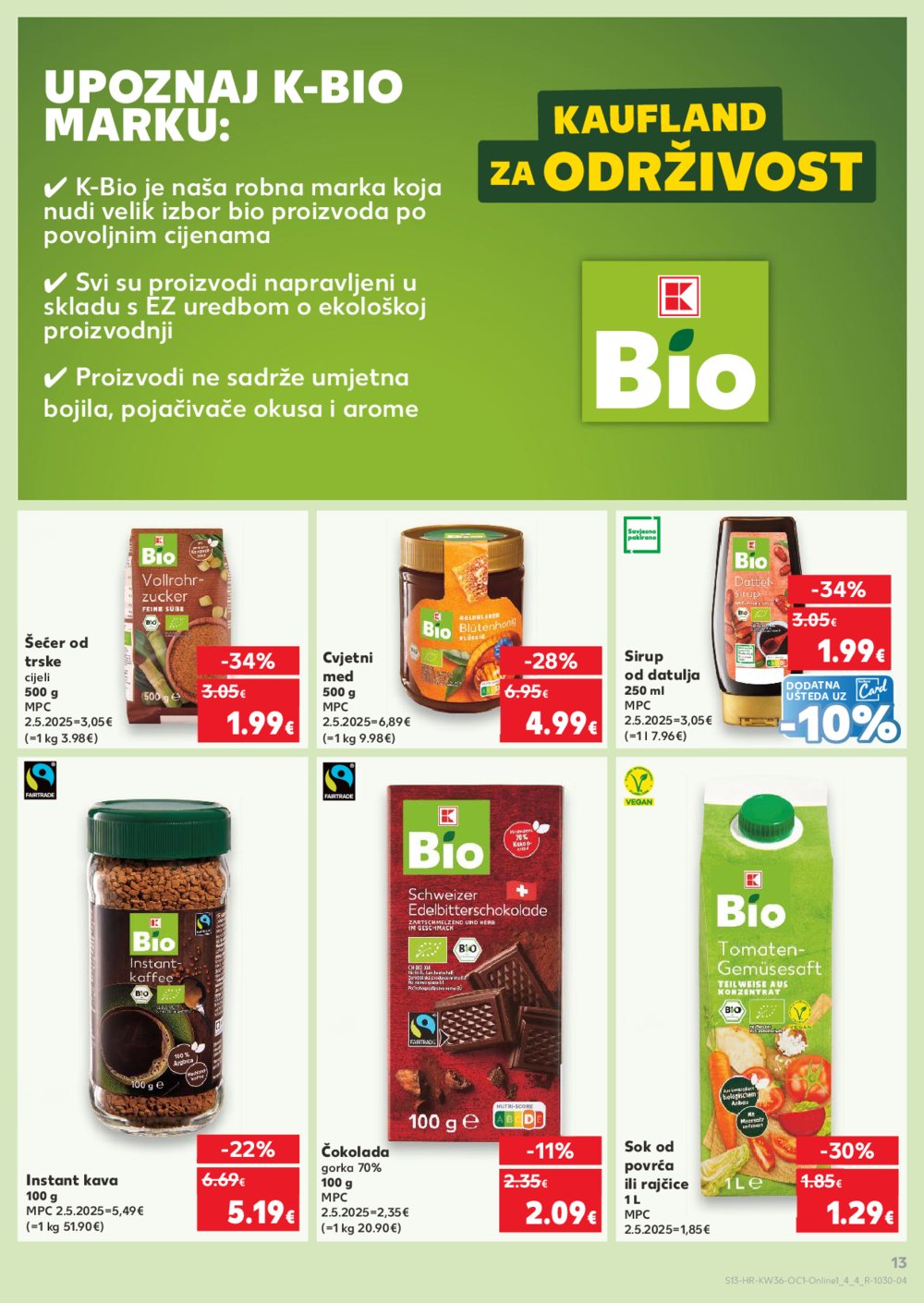 Kaufland katalog Robne Marke 03.09.-09.09.2025. Odabrane poslovnice