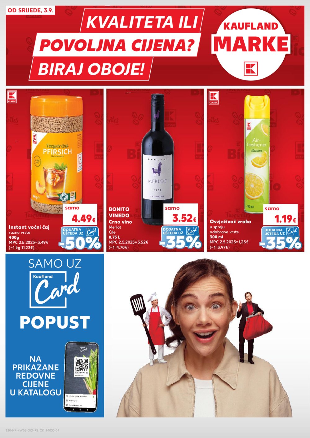 Kaufland katalog Robne Marke 03.09.-09.09.2025. Odabrane poslovnice