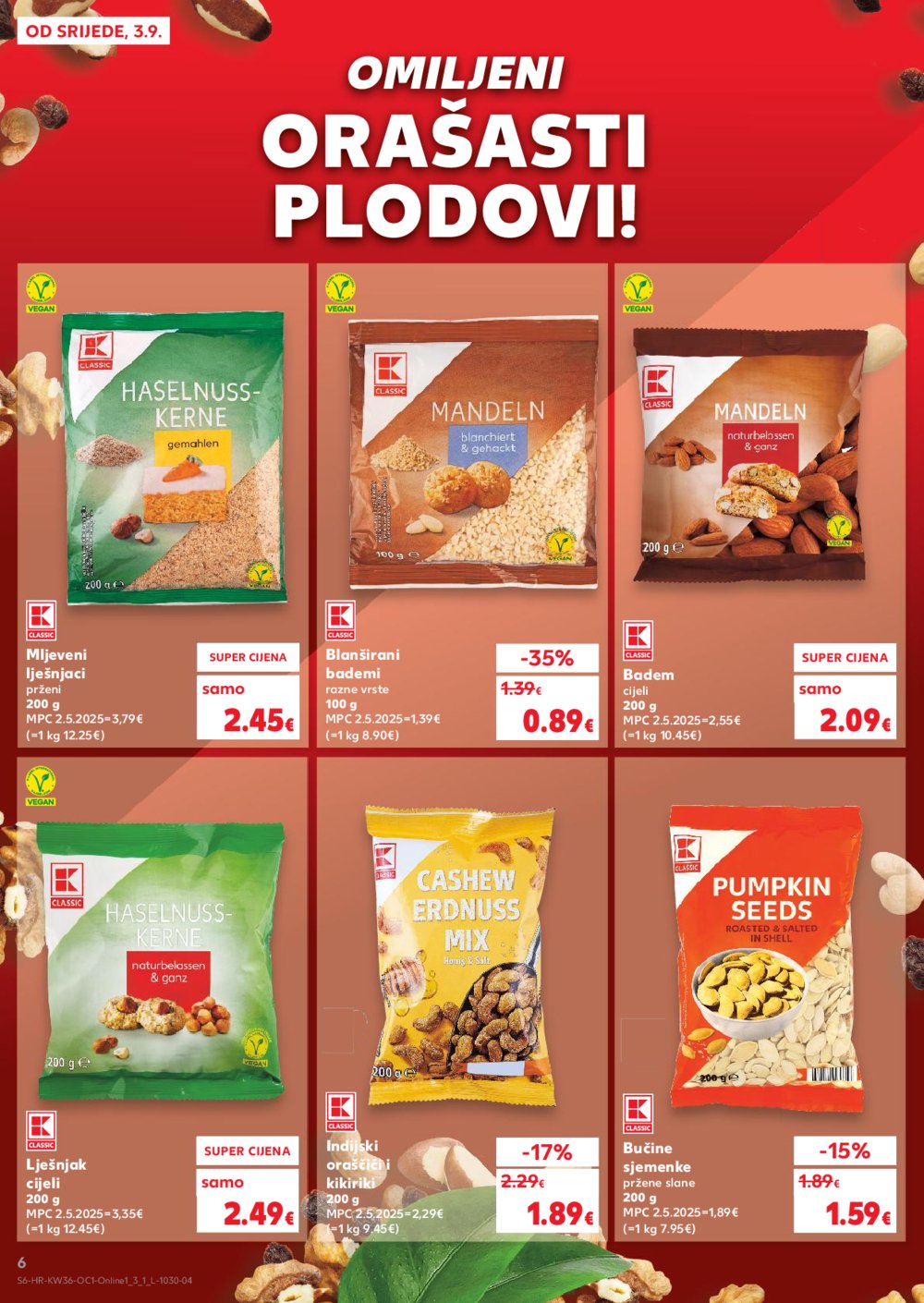 Kaufland katalog Robne Marke 03.09.-09.09.2025. Odabrane poslovnice