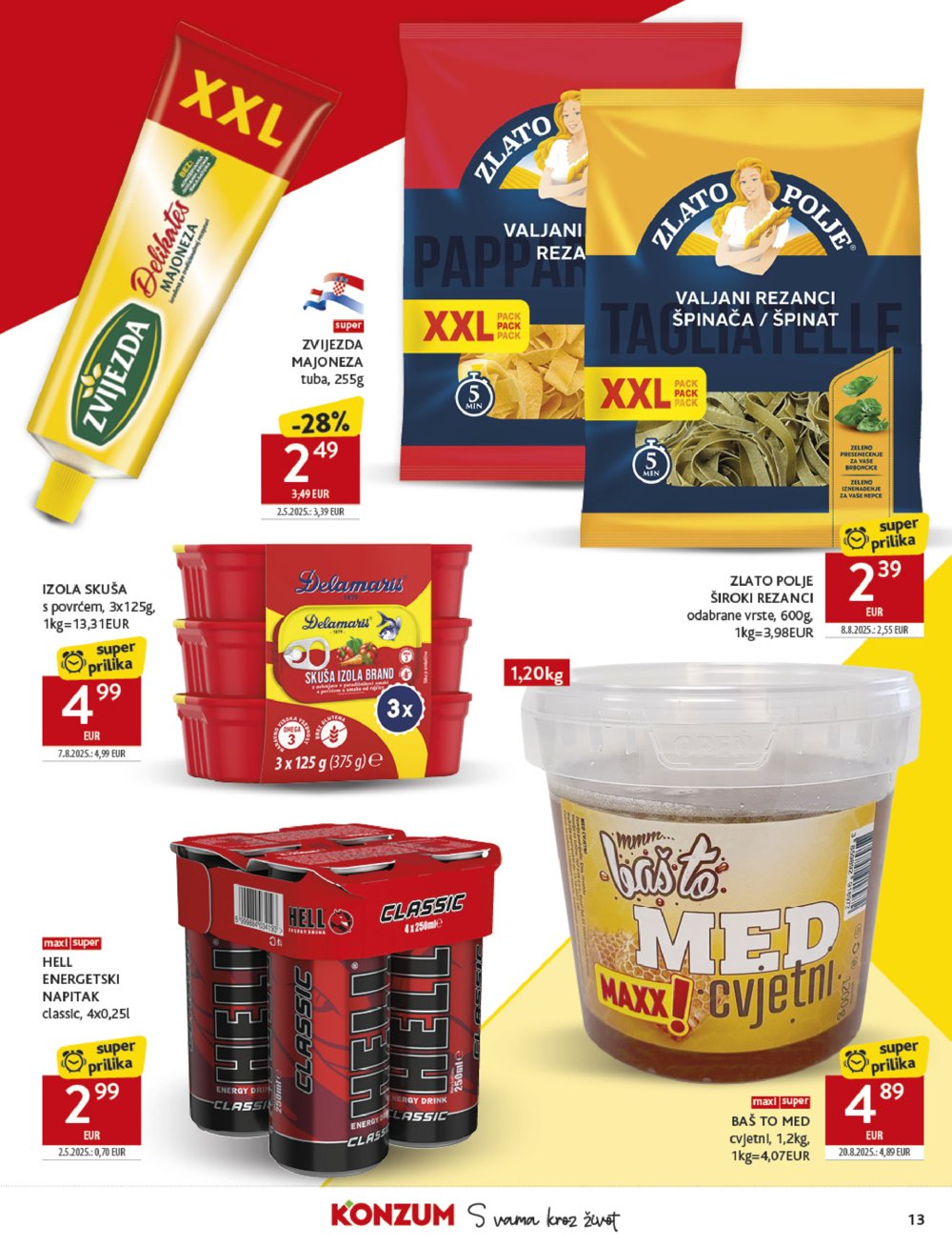 Konzum katalog Akcija 03.09.-09.09.2025.