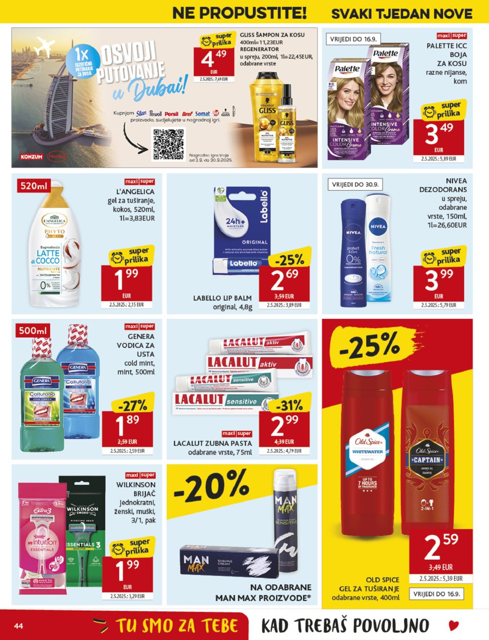 Konzum katalog Akcija 03.09.-09.09.2025.