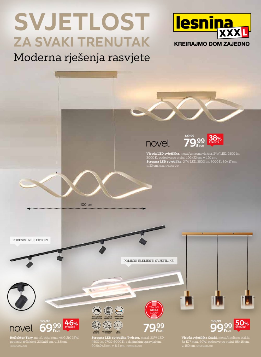 Lesnina katalog Svjetlost za svaki trenutak 02.09.-30.09.2025.
