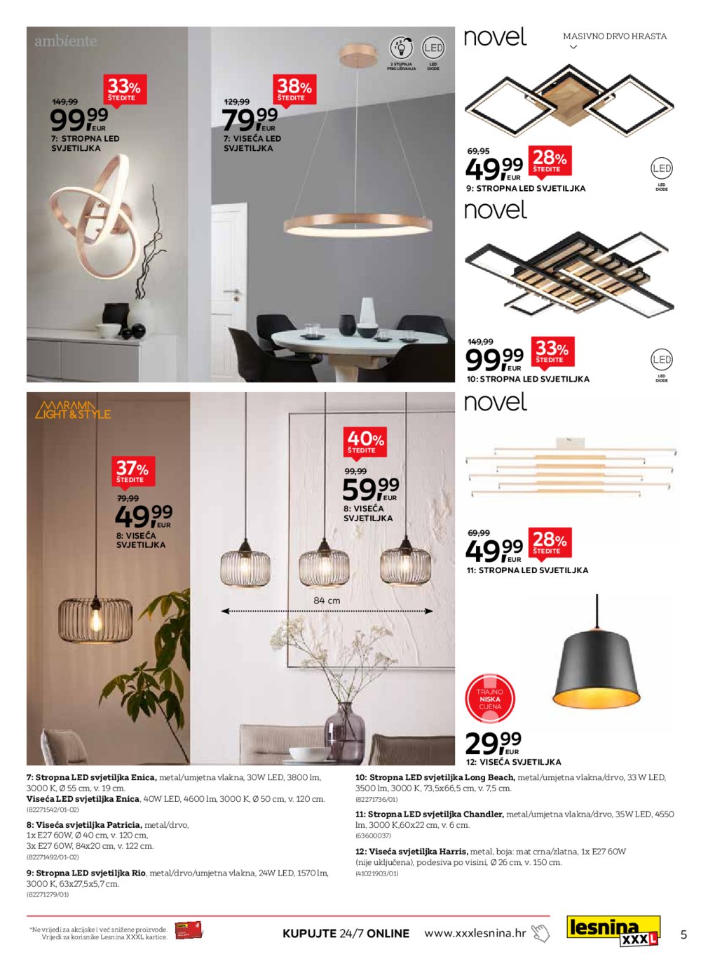 Lesnina katalog Svjetlost za svaki trenutak 02.09.-30.09.2025.