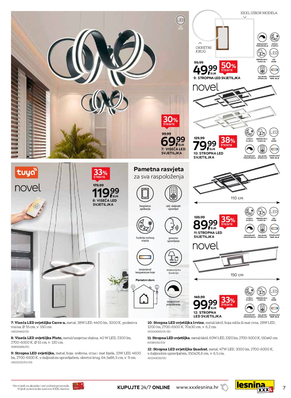 Lesnina katalog Svjetlost za svaki trenutak 02.09.-30.09.2025.