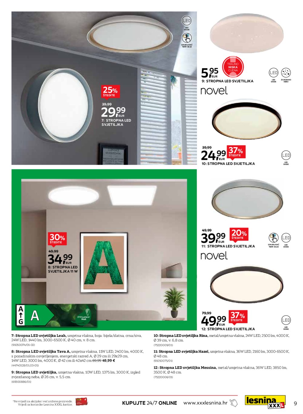 Lesnina katalog Svjetlost za svaki trenutak 02.09.-30.09.2025.