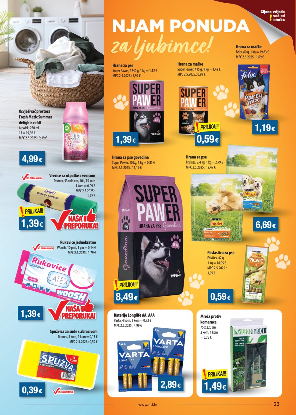 NTL katalog Akcija 03.09. - 09.09.2025. Istok