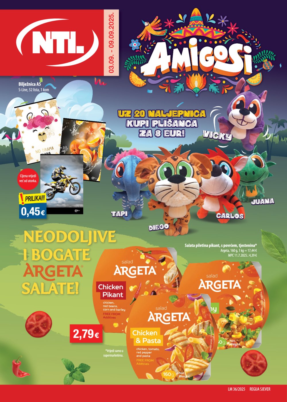 NTL katalog Akcija 03.09. - 09.09.2025. Sjever