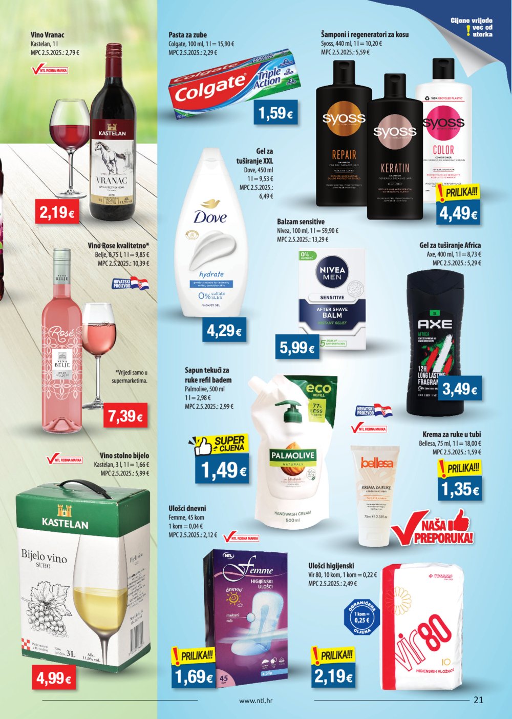 NTL katalog Akcija 03.09. - 09.09.2025. Sjever