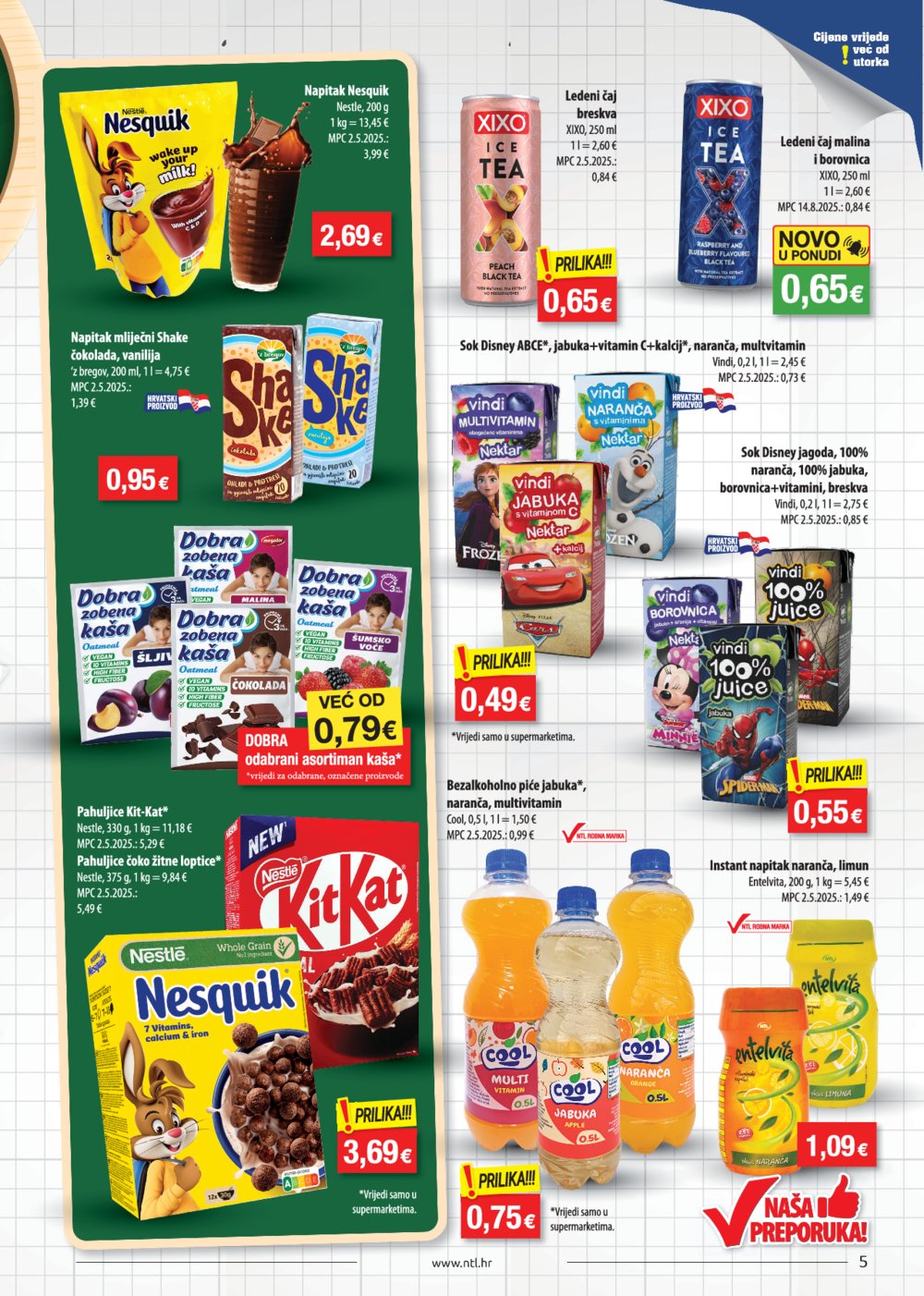 NTL katalog Akcija 03.09. - 09.09.2025. Sjever