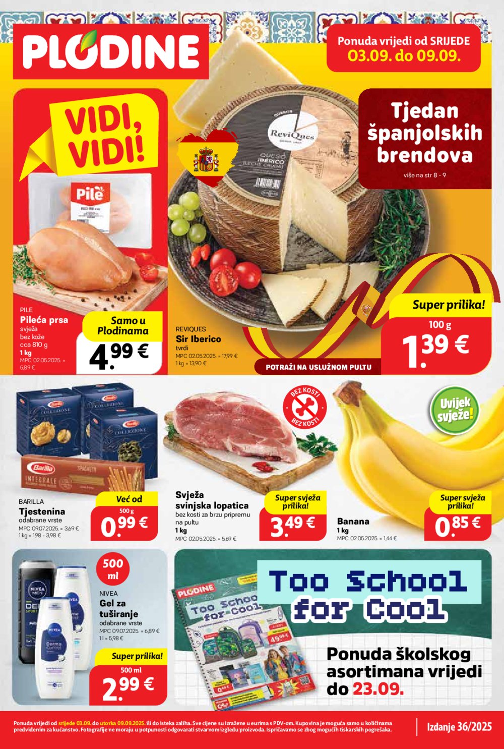 Plodine katalog Akcija 03.09. - 09.09.2025.