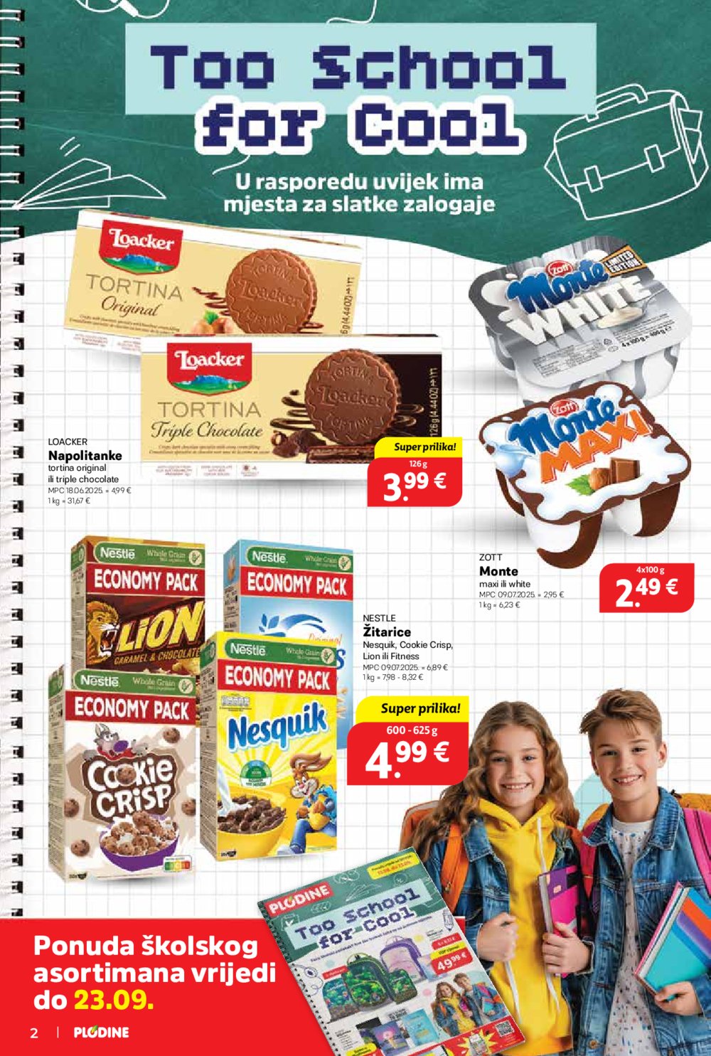 Plodine katalog Akcija 03.09. - 09.09.2025.