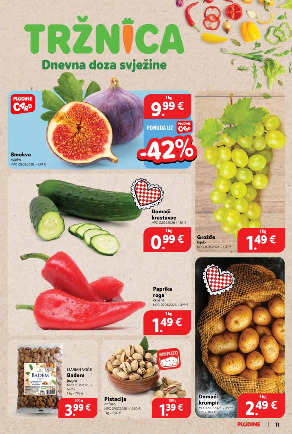 Plodine katalog Akcija 03.09. - 09.09.2025.